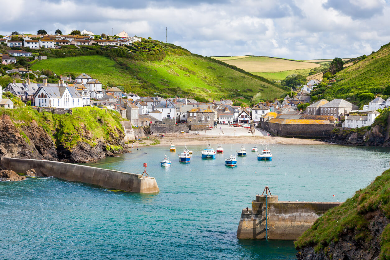 De Cornwall : Port Isaac dans les Cornouailles De Cornwall : Port Isaac dans les Cornouailles