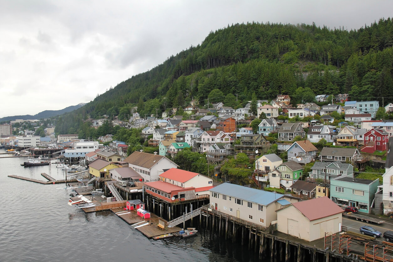 Weer in Ketchikan in Juni 2025 Gemiddelde Temperatuur in Juni