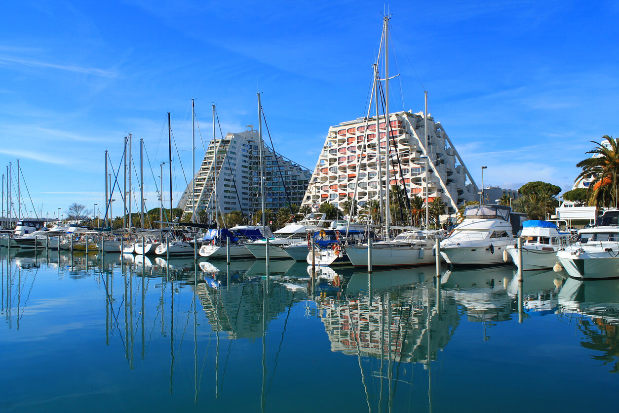 La Grande-Motte : Le port de plaisance de la Grande Motte La Grande-Motte : Le port de plaisance de la Grande Motte