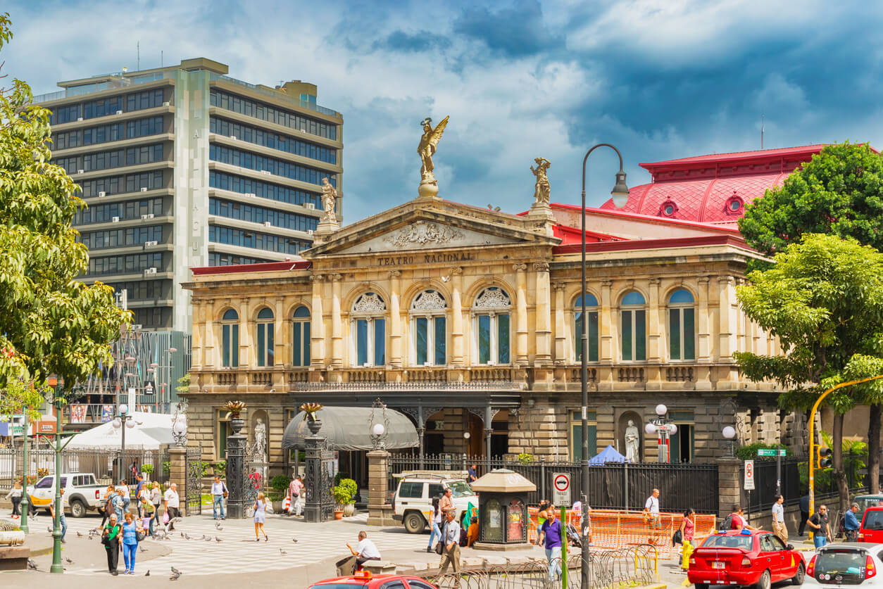 San Jose : Théâtre national du Costa Rica à San Jose San Jose : Théâtre national du Costa Rica à San Jose